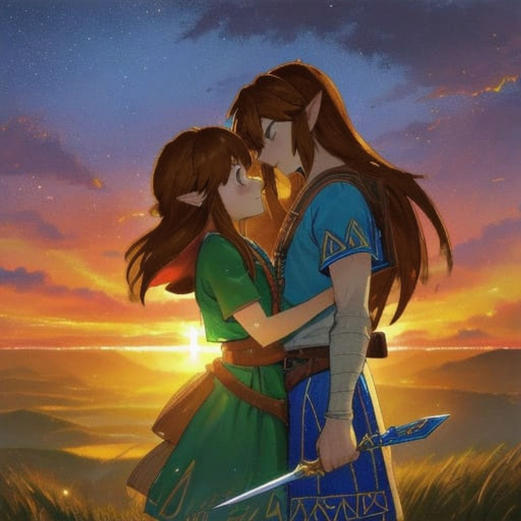 Zelda Couple Portrait