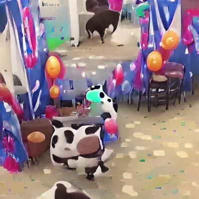 Cow's Surprise Party: A Joyful Celebration