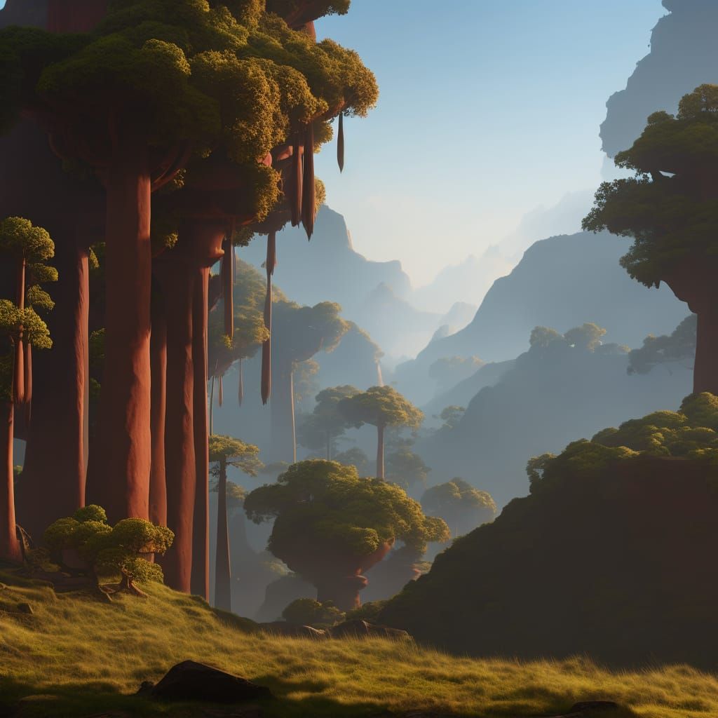 Enchanted Lands: Detailed Fantasy Concept Art