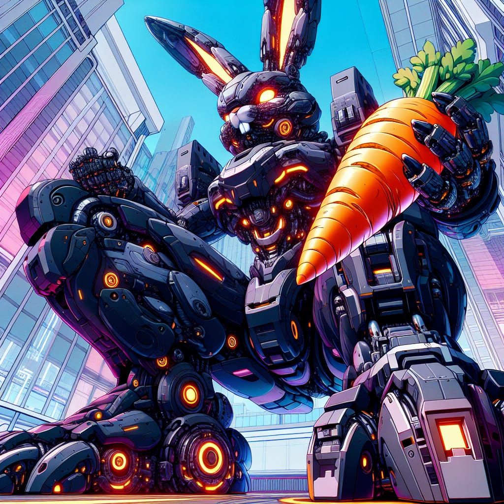 ニンジン動力ウサギメカ v.3