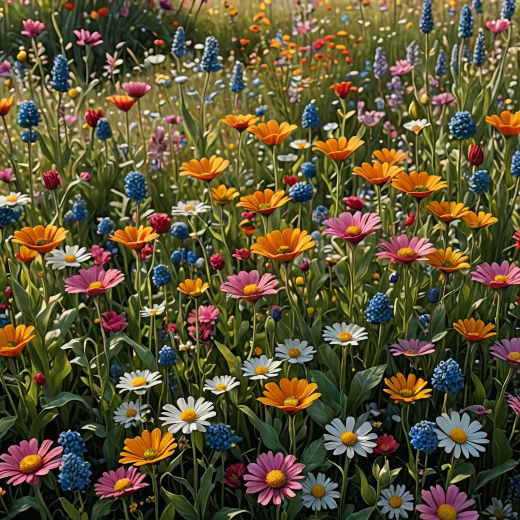 Magical Wonderland: Hyperdetailed Flowers in 3D Glass