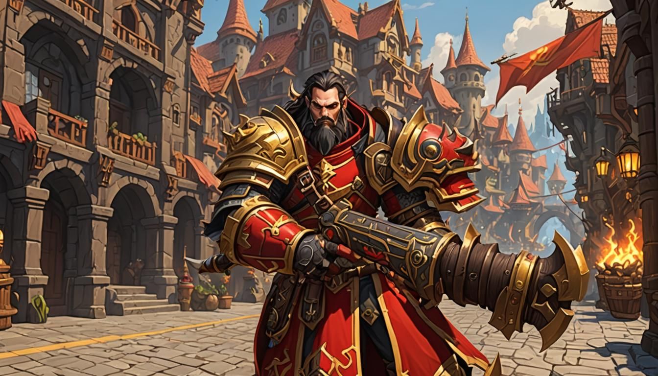 Fantasy Hunter in Warcraft Style Port