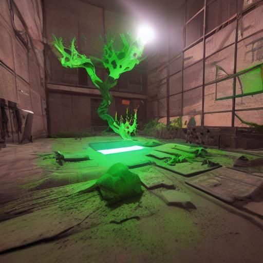 Radioactive Apocalypse: 3D Rendered Art