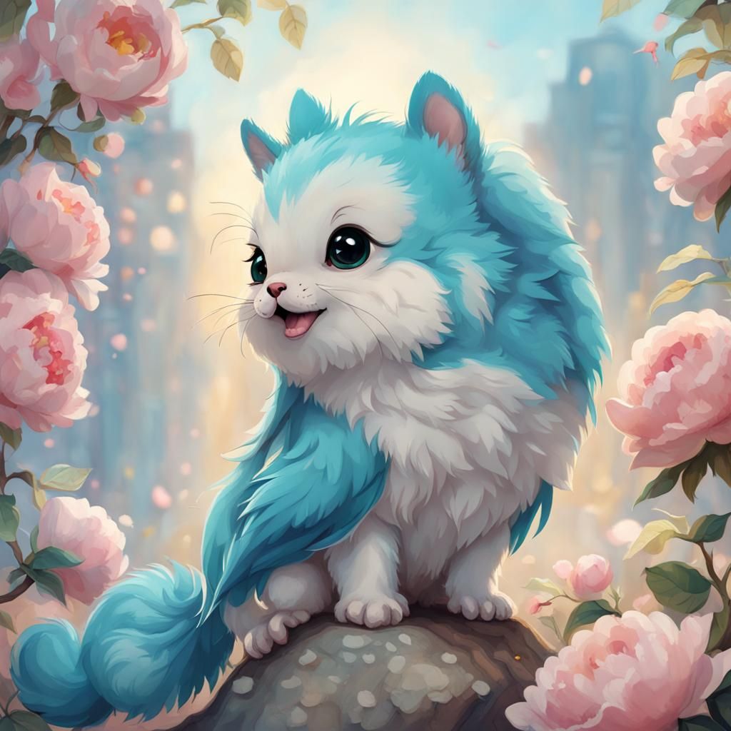 AI Generated Image of Cuteness