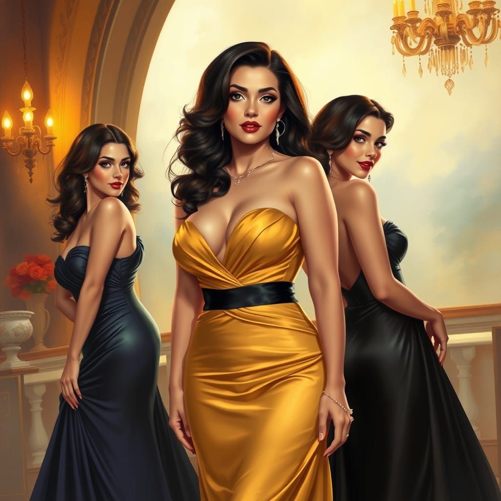 Beautiful busty women