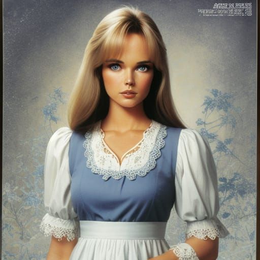 Actress Melissa Sue Anderson in a Classic Hollywood Pose