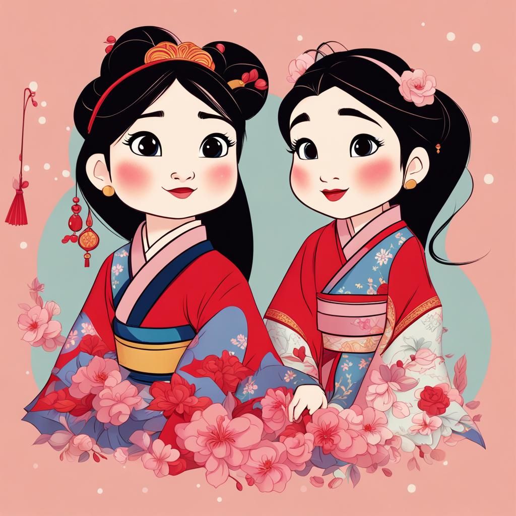 Disney Mulan: Maximum Cuteness in Coquette Style