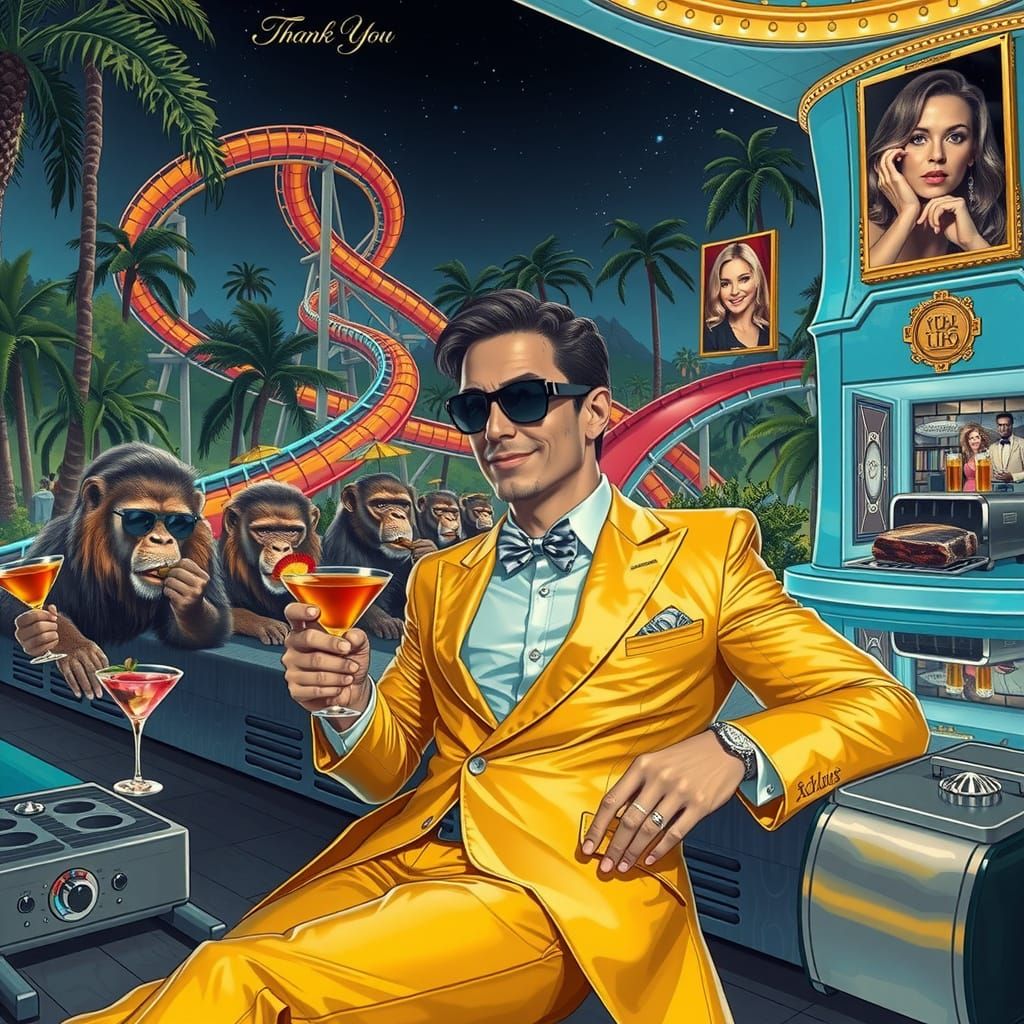 Lottery Winner's Surreal Mansion Paradise