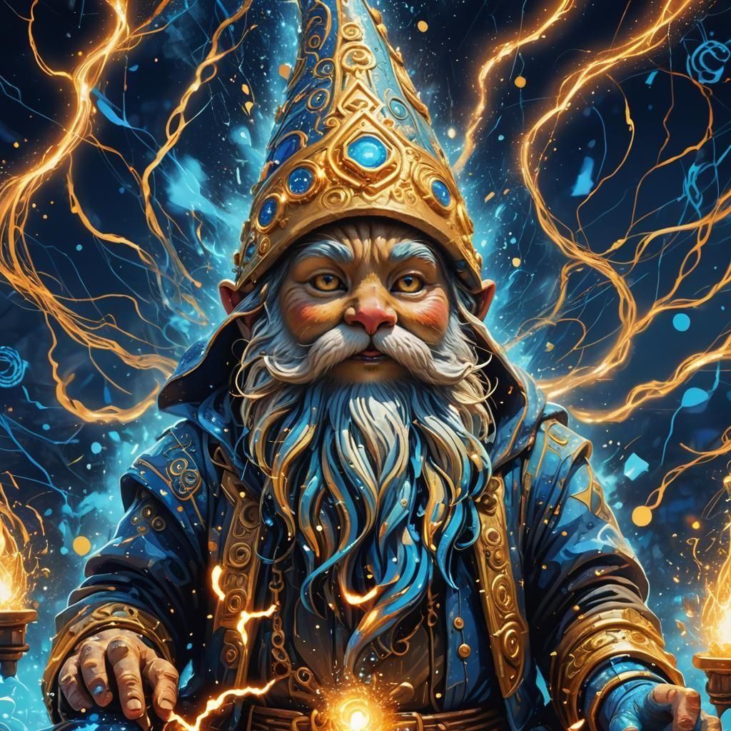 Electric Lightning Gnome of Creation