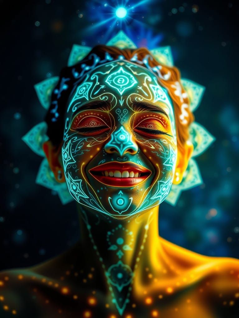 Joyful Kirlian Makeover