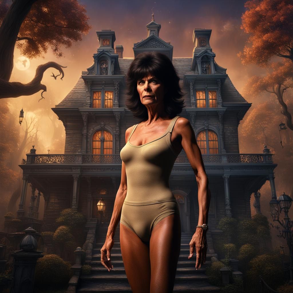 Adrienne Barbeau and the Haunted Mansion