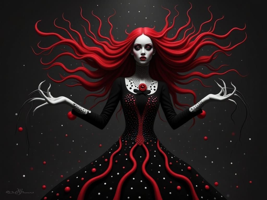 Victorian Vampire with Talons in Photorealistic Style