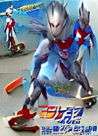 Ultraman Z: Skateboarding Swordsman