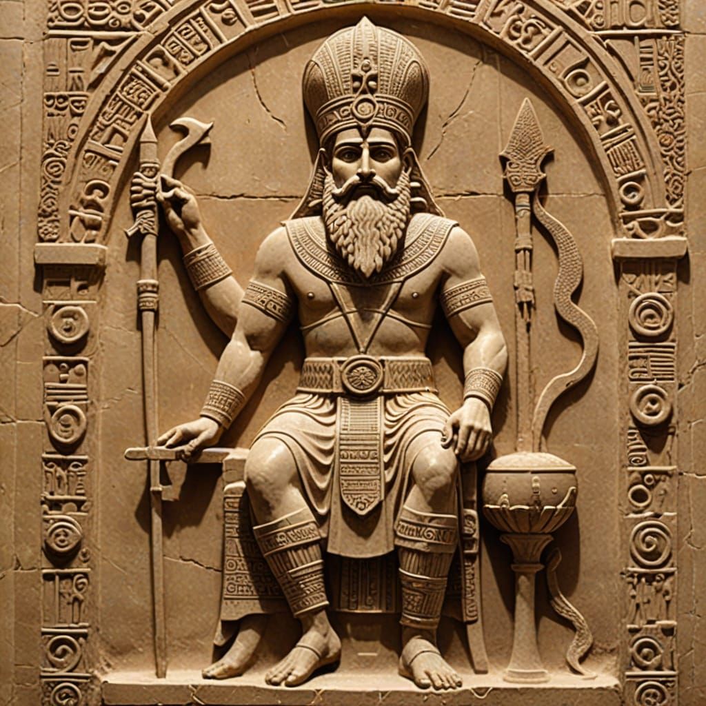 Ancient Mesopotamian God of Justice and Law