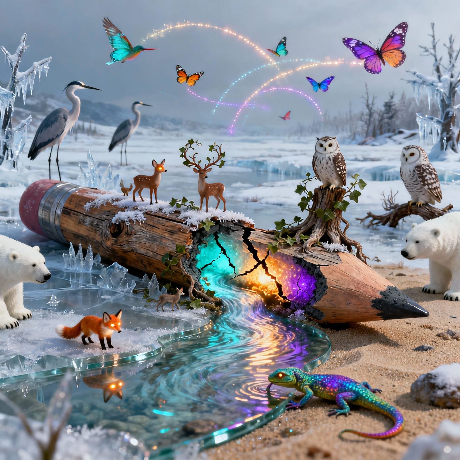 Miniature World from Broken Pencil Oasis