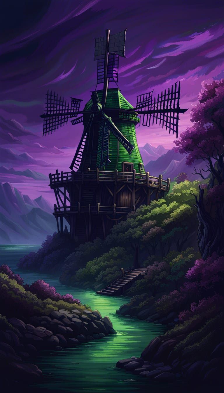 Spooky Windmill
