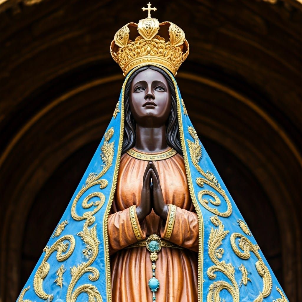 Our Lady of Aparecida in Baroque Style