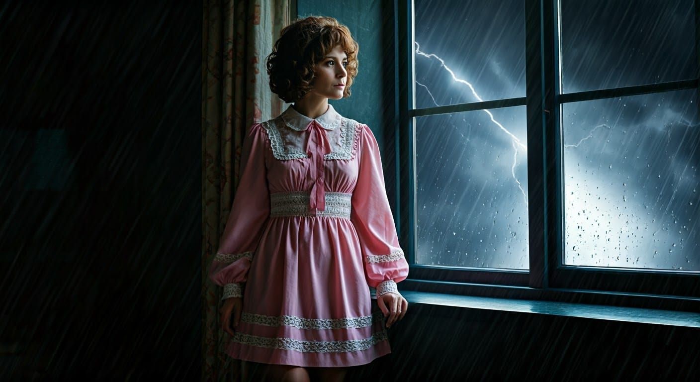 Eerie Welsh Cottage in Giallo Film Style