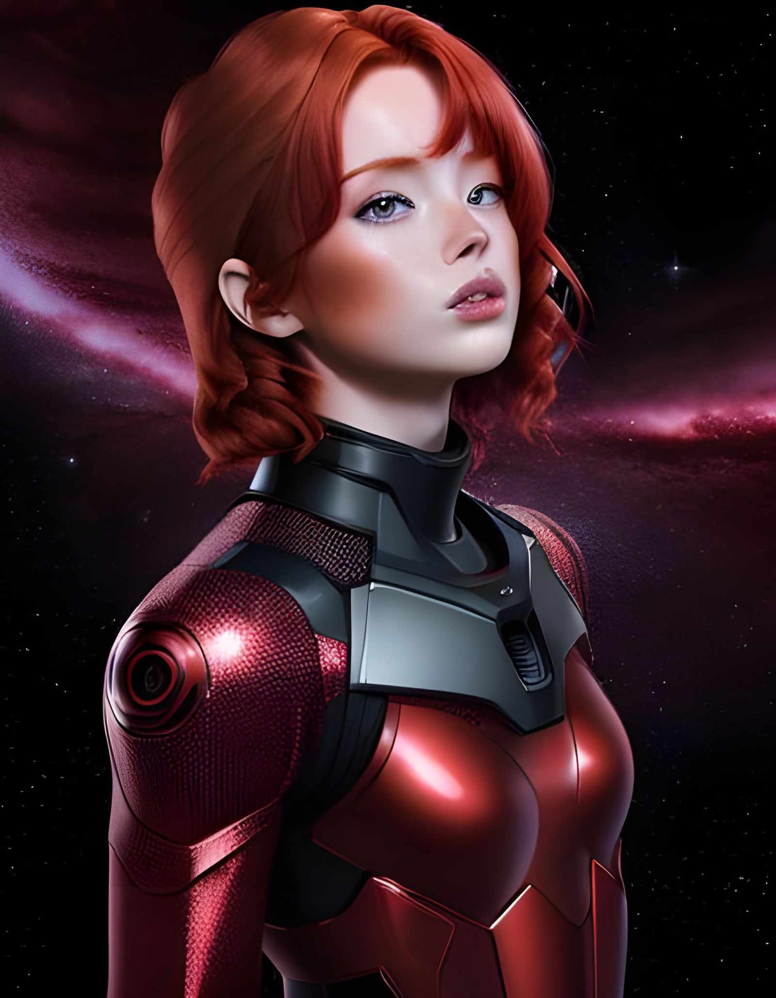 galaxy redhead