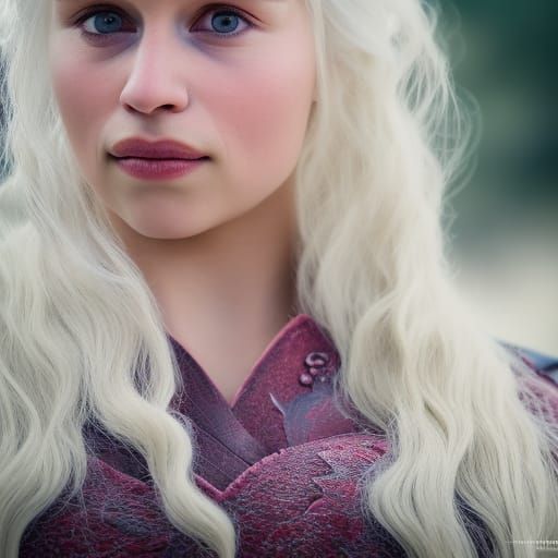 Professional Portrait of Daenerys with Bokeh