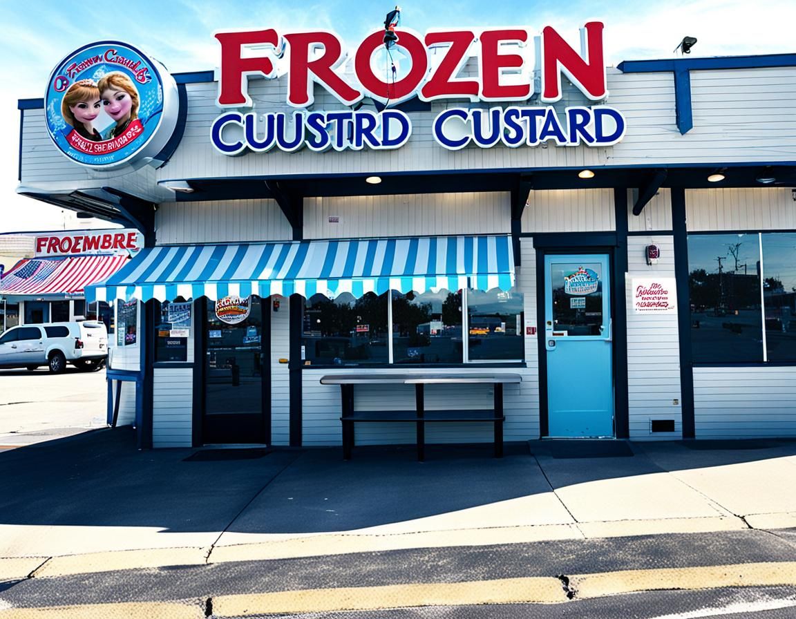 Delicious Frozen Custard Dessert