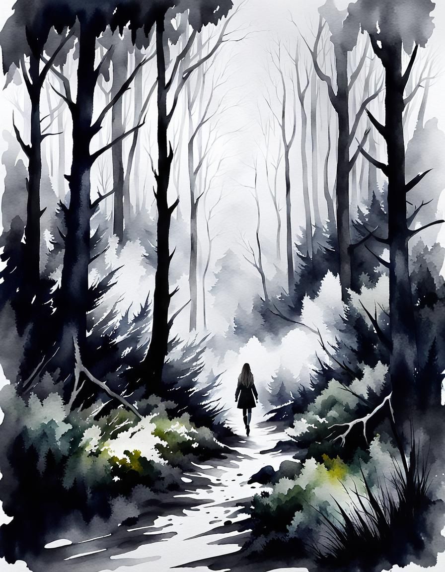 “Gloomy Forest Walk”