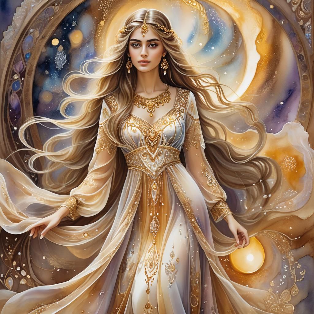 Fantasy Arabian woman