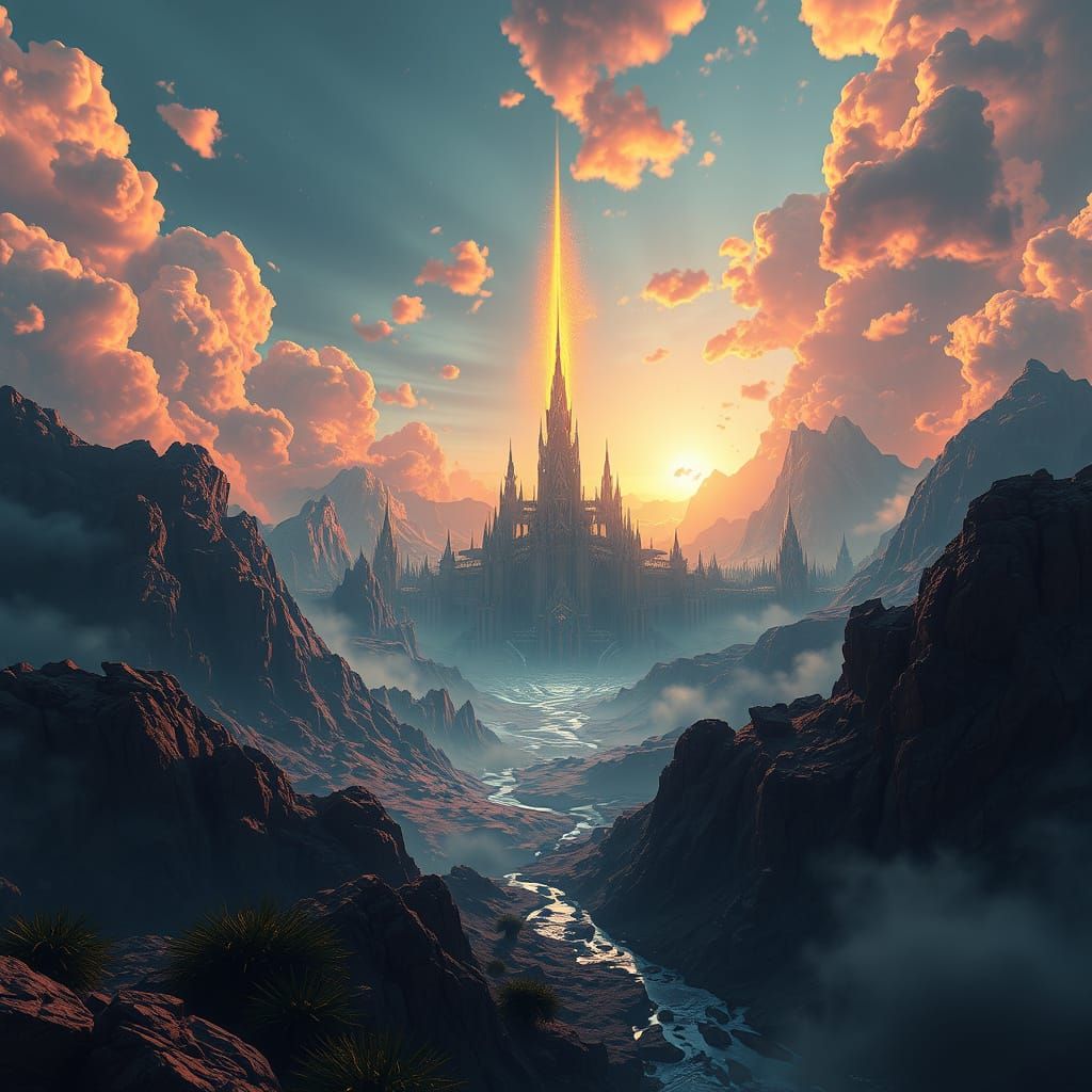 Surreal American Landscape Explores Futuristic Frontier