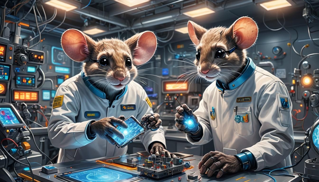 Tom and Jerry: Futuristic Biomedical and Aerospace Engineers