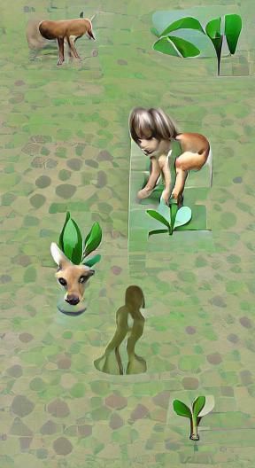 Girl Fawn Plant: Seamless Transformation