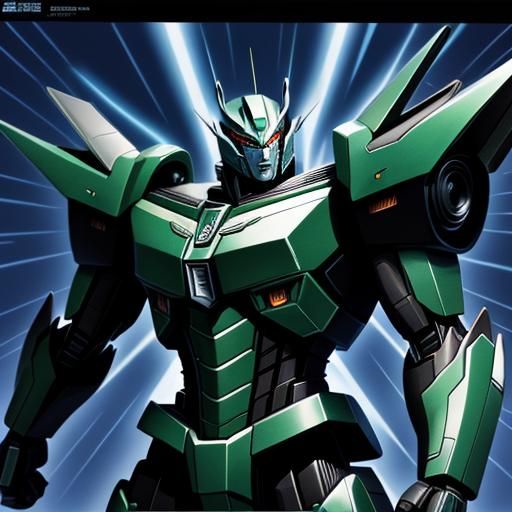 Transformers Cel-Shaded Manga Scan Anime Art