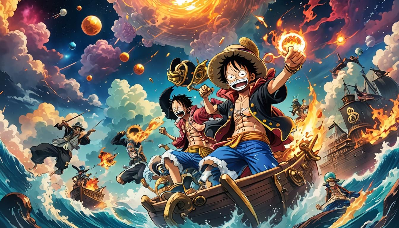 One Piece Conquers the Universe in Anime Style
