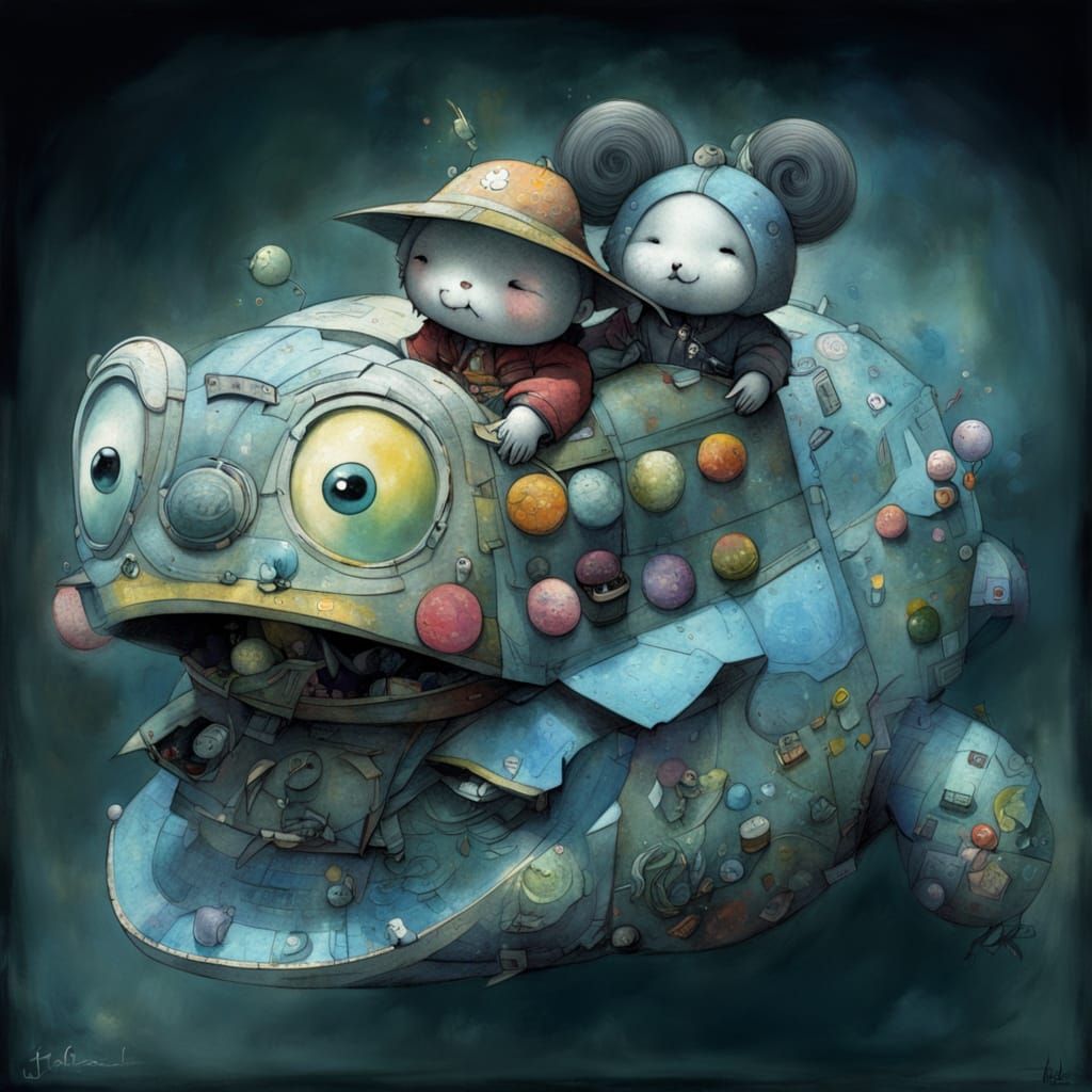 Sweet and Adorable Whimsical Art