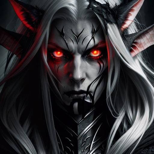 Terrifying Demonic Human Portrait in Real Life Photo Style