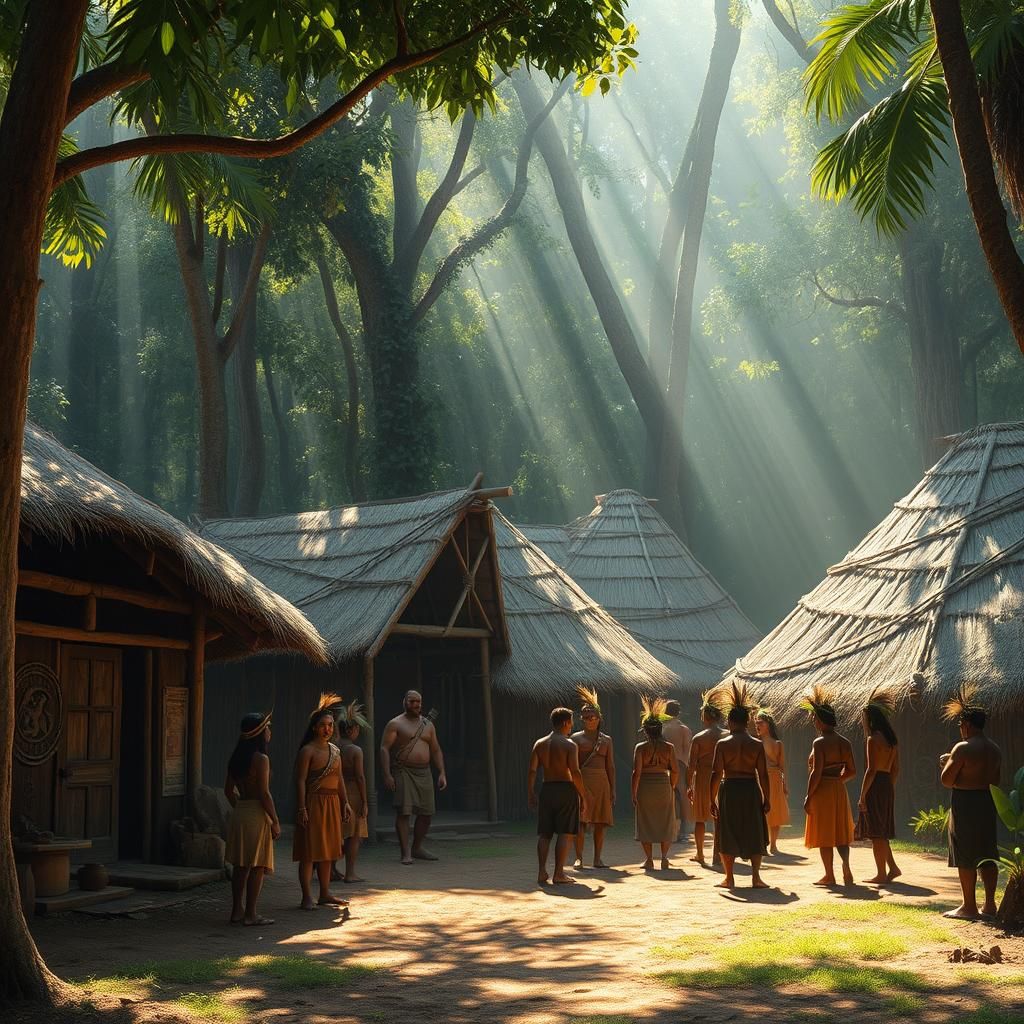 Sunlit Clearing Tribe Gathering