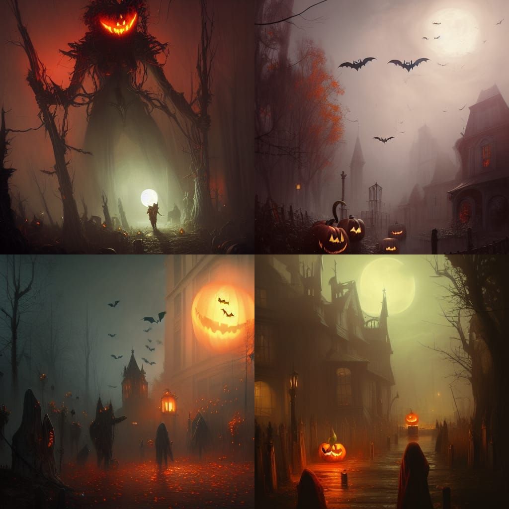 Halloween Trick or Treat: A Dark Fantasy Masterpiece