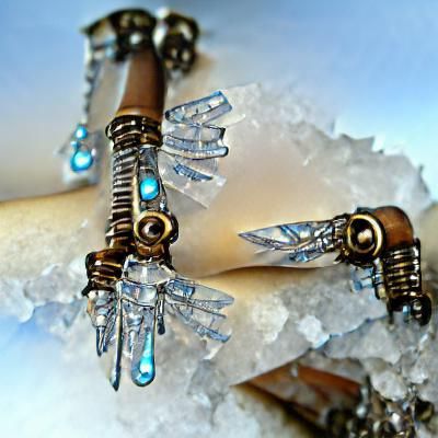 diamond icicles steampunk