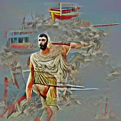 AI Generated Image from Empty Prompt