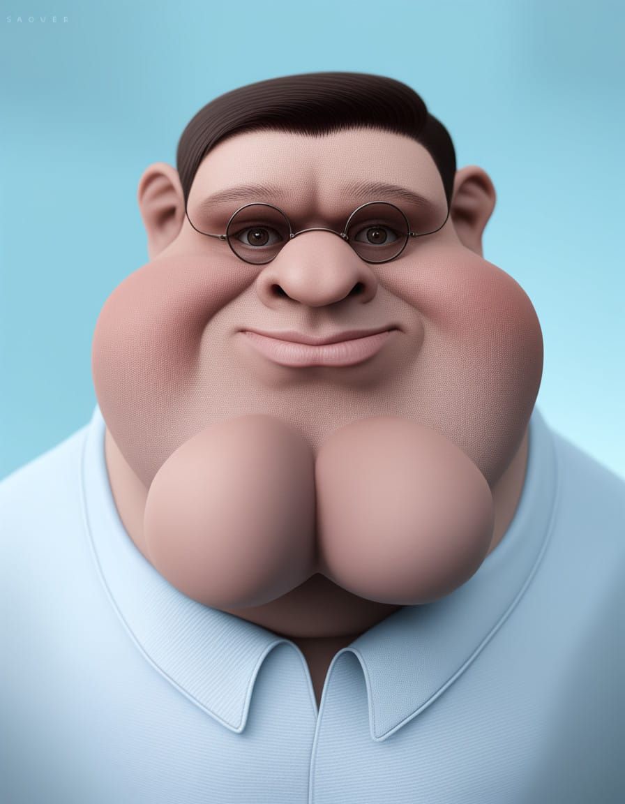 Handsome Young Man in Moody, Gritty Realism Style