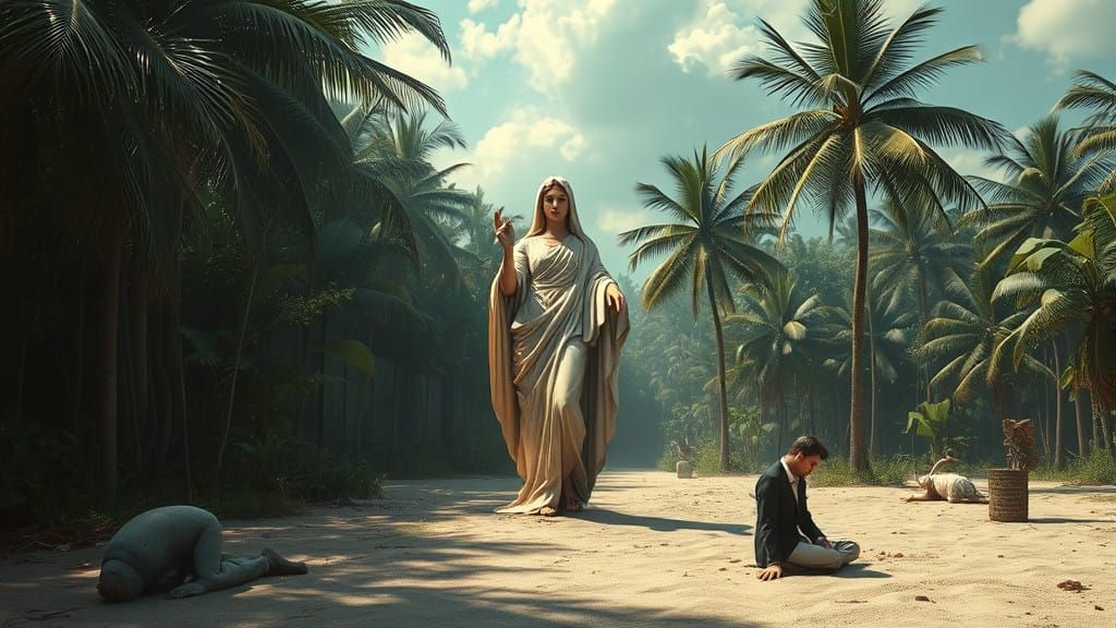 Surrealist Madonna Declares a Truce in the Mystical Broadway...