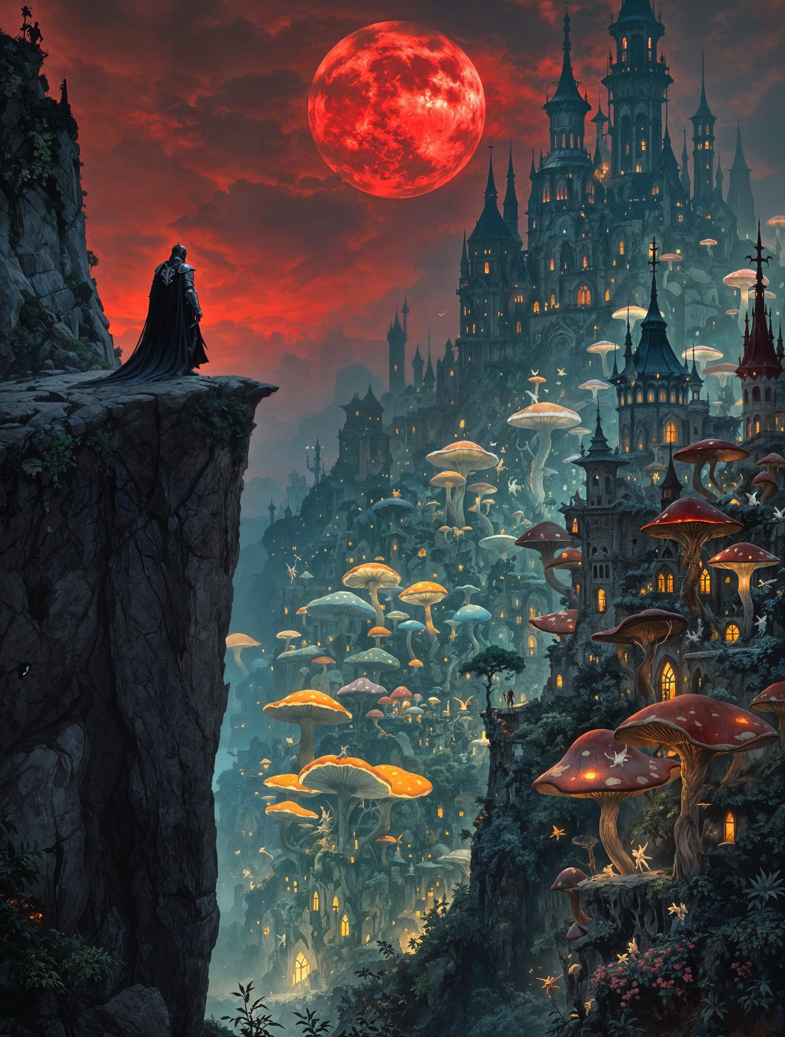 Dark Knight of the Mushroom Land