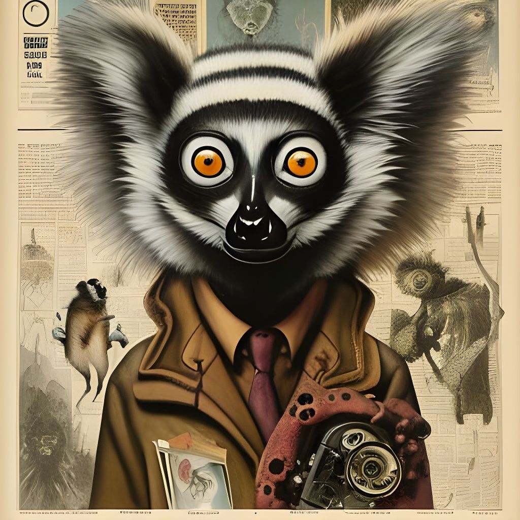 Detective lemur