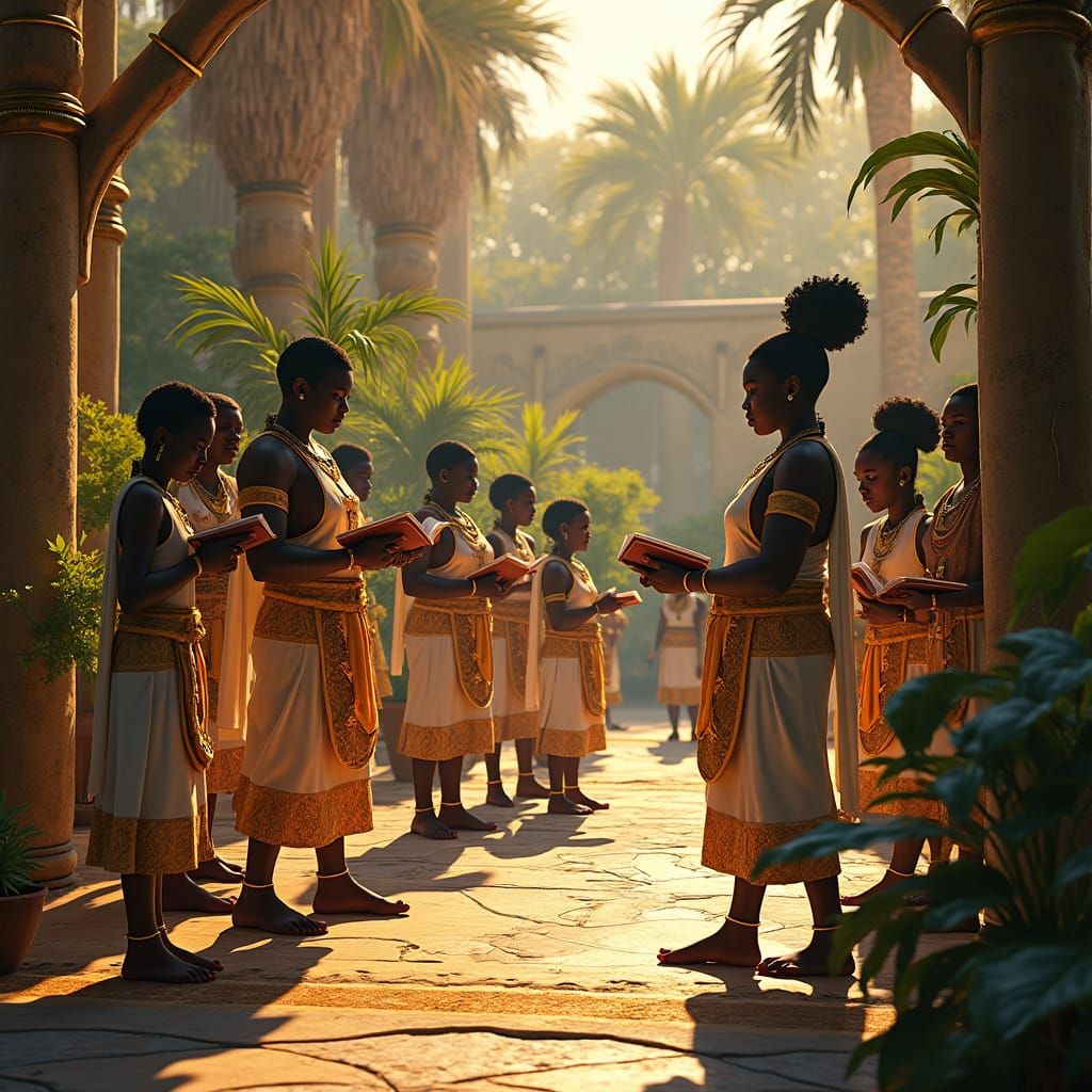 Ancient Kemet Instructors Teaching Science and Astrology