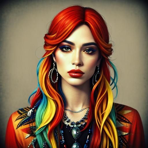 Photorealistic Lips in Cinematic Style