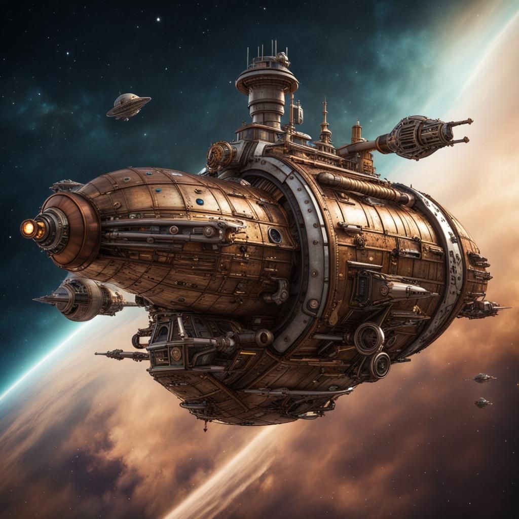 Steampunk Pirates Navigate the Galaxy Edge