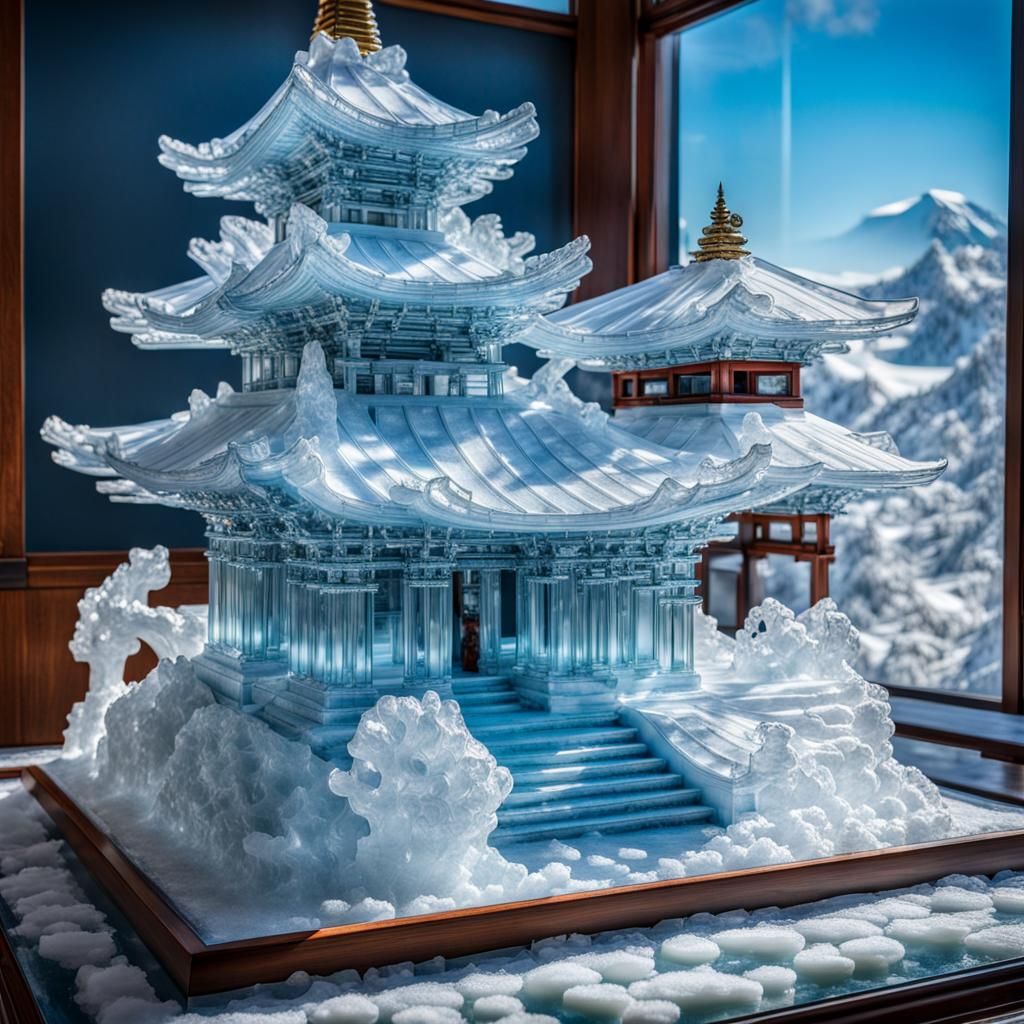 Frozen temple