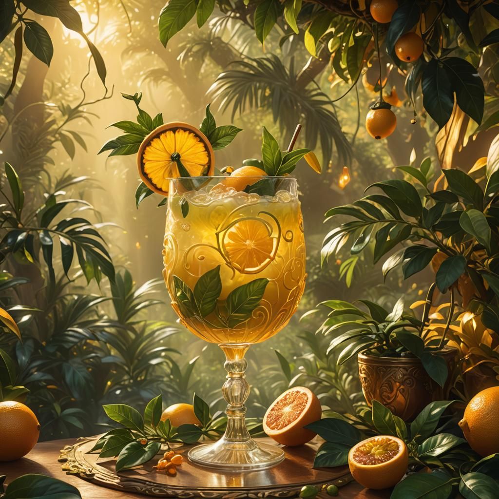 Fantasy Mocktail Concept Art in Unreal Engine