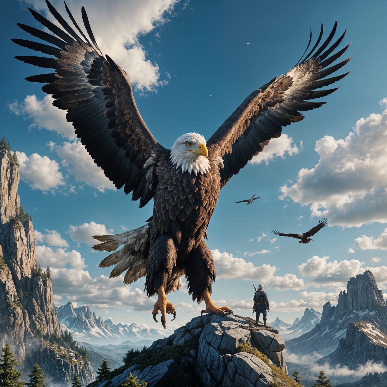 Eagle Soaring for Old Man: Cinematic Realism