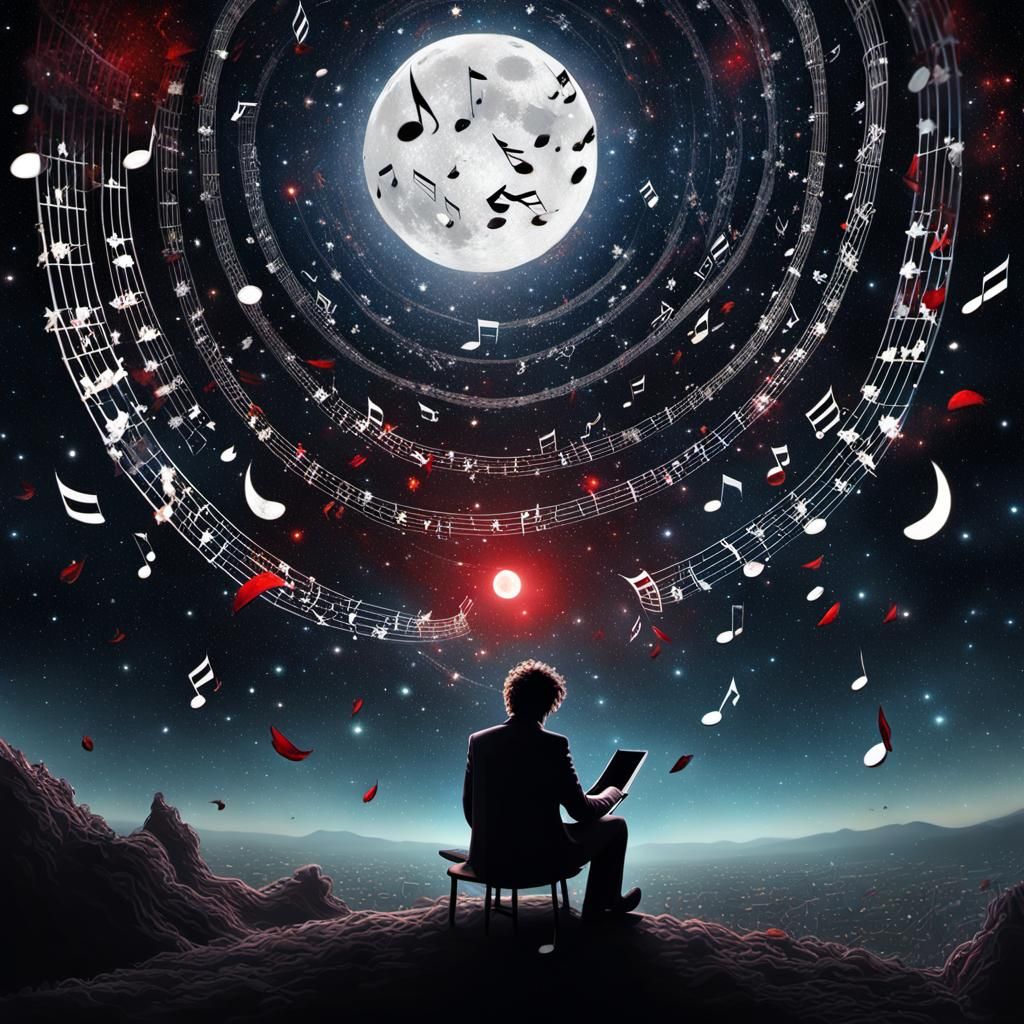 Macabre Musical Meteor Shower in Burton Style