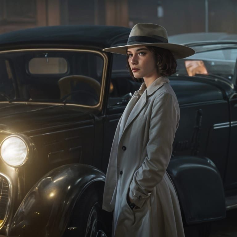 Film Noir Detective in Dark City: Hyperrealism